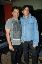 Kummarr  with Sunil Agnohotri  at the song recording of Sunil Agnihotri_s film Balwinder Singh Famous Ho in Mumbai on 23rd Dec 2012.JPG